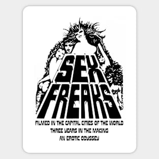 Sex Freaks - - B Movie Erotica Sticker